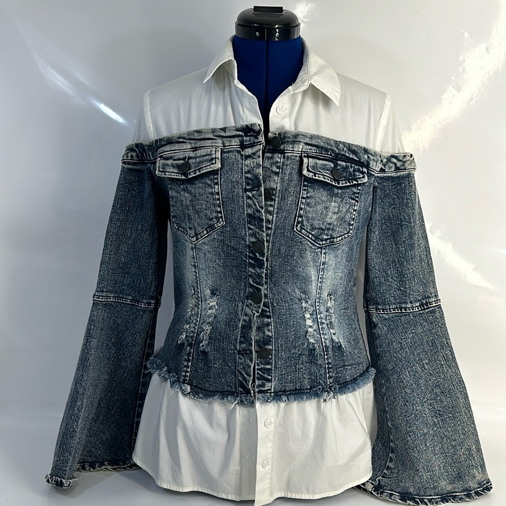 Yellowstone Inspired Cowgirl Blouse
by Alpha & Omega - M